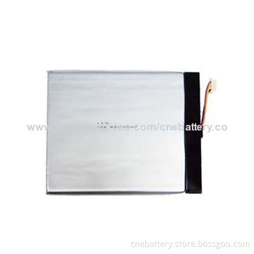 3.7V/2,500mAh Li-polymer Battery for Tablet PC/LED Lights/Electronics with Lightweight/High-capacity